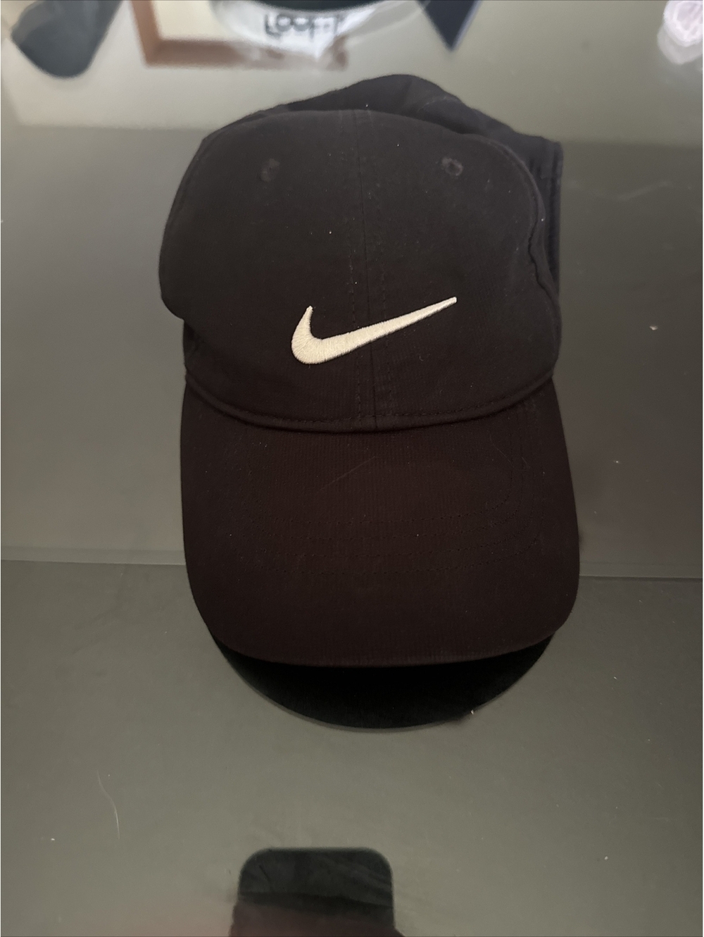 Nike Legacy91 Hat Cap Black Men's One Size Strap Back Dri-FIT